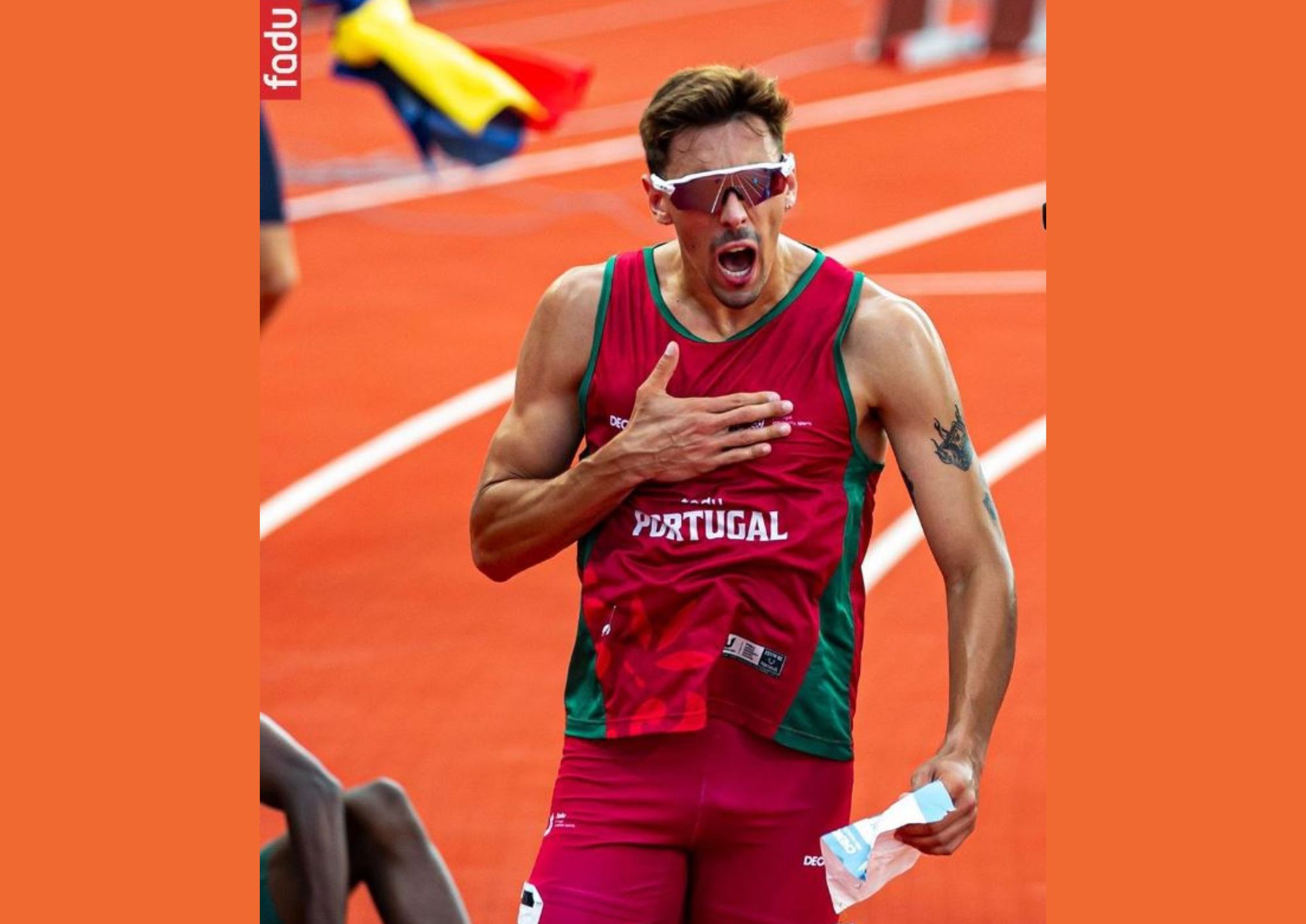 João Coelho, aluno da FA.ULisboa Ganhou a Medalha de Ouro nos 400m em Chengdu 