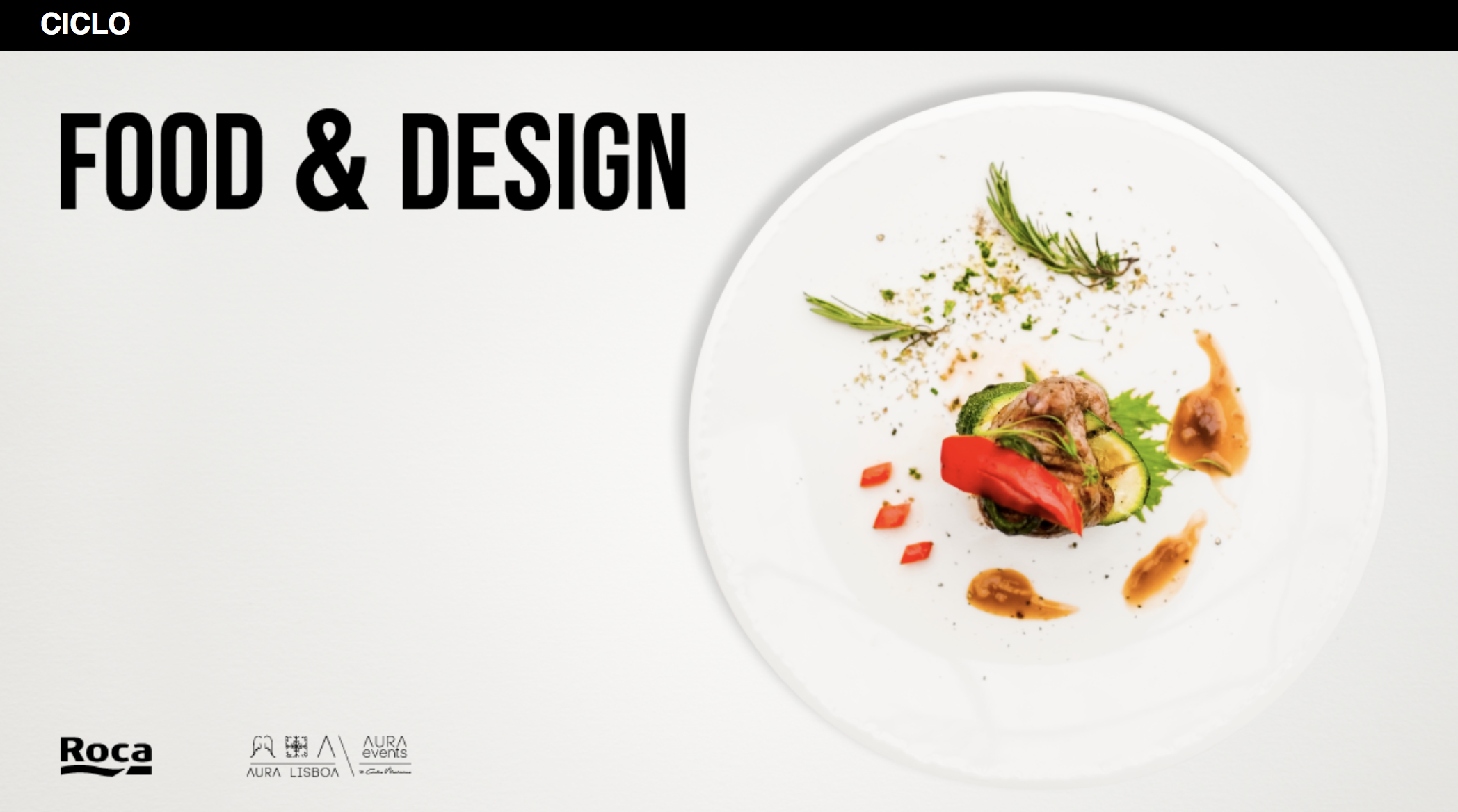 Conferência Food & Design - A arte de despertar os sentidos