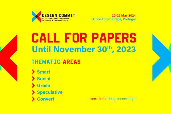Call for papers DESIGN COMMIT 2024 - 1st International Conference on Design and Industry