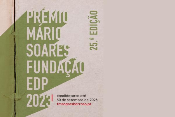 Candidaturas ao Prémio Mário Soares a decorrer até 30 de setembro