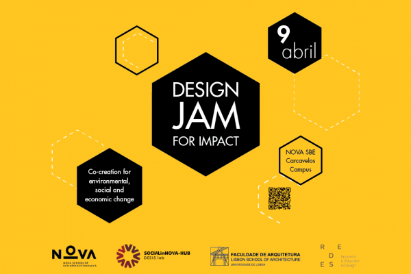 Design Jam for Impact, dia 9 de abril, Campus NOVA SBE Carcavelos