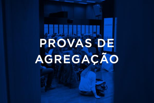 Provas de Agregação da Doutora Maria João Pereira Neto 
