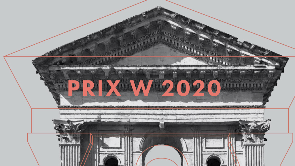 Abertura da 9ª edição do Concurso PRIX W 2020 para estudantes e jovens Arquitetos
