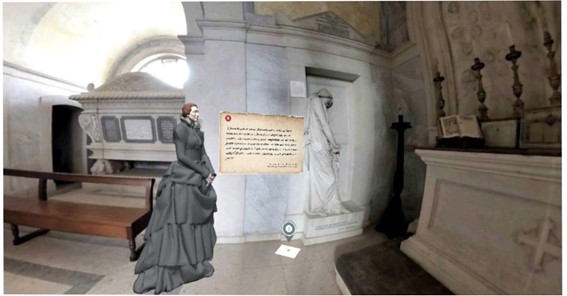 Mariana Sousa, ex-aluna FA.ULisboa, criou uma visita virtual no cemitério dos prazeres