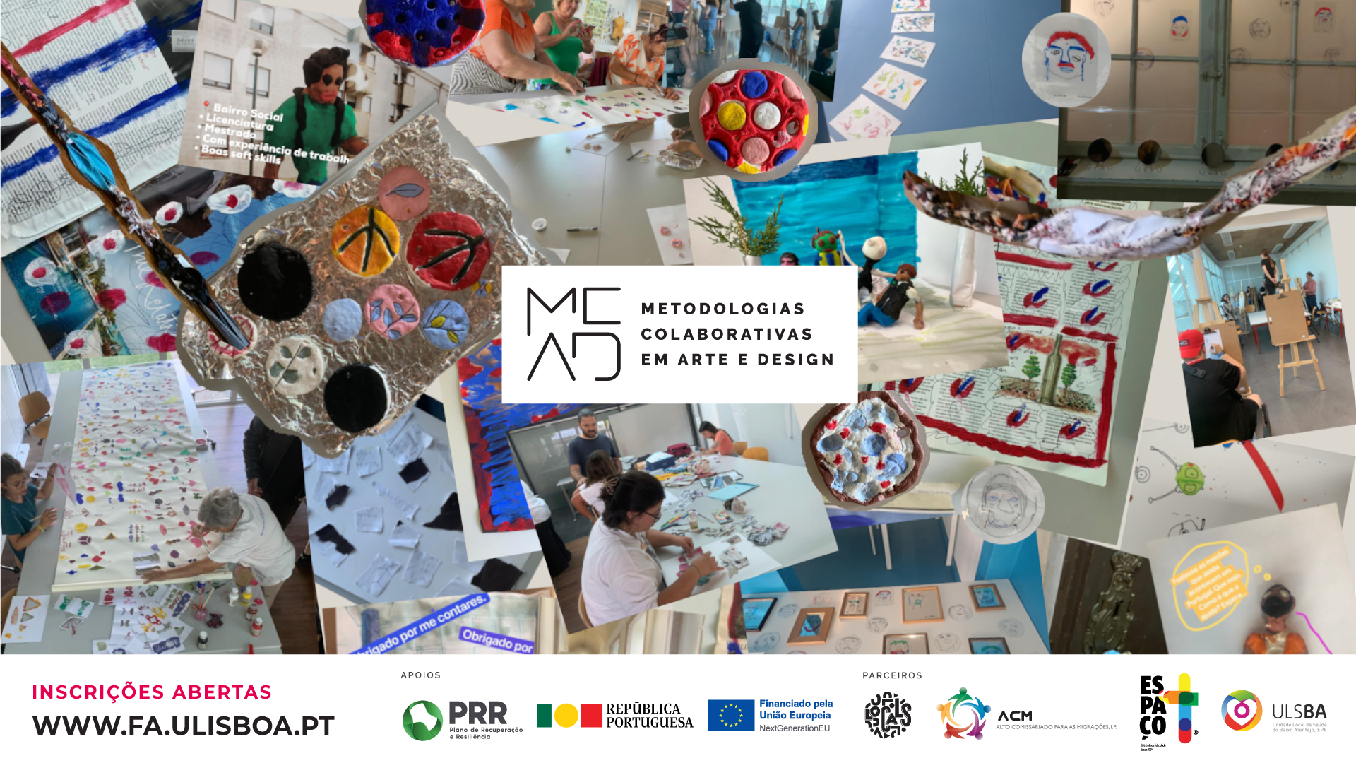 Abertas as candidaturas para a Pós-graduação em Metodologias Colaborativas em Arte e Design, até 30 de janeiro