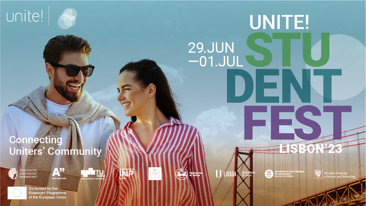 Unite! Student Festival Lisbon 2023 - Candidaturas até 28 de março