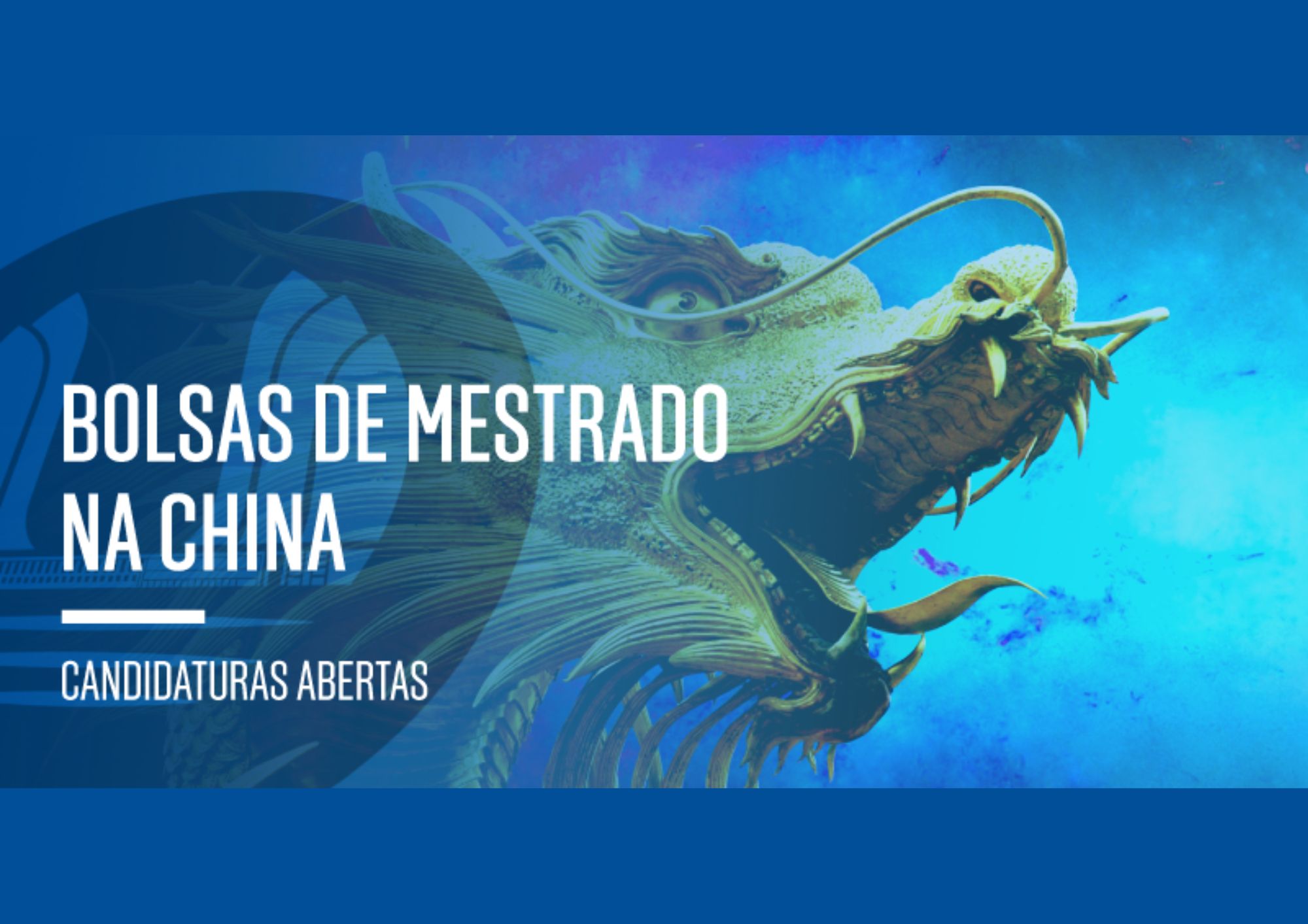 Concurso para Atribuição de Bolsas de Mestrado na China