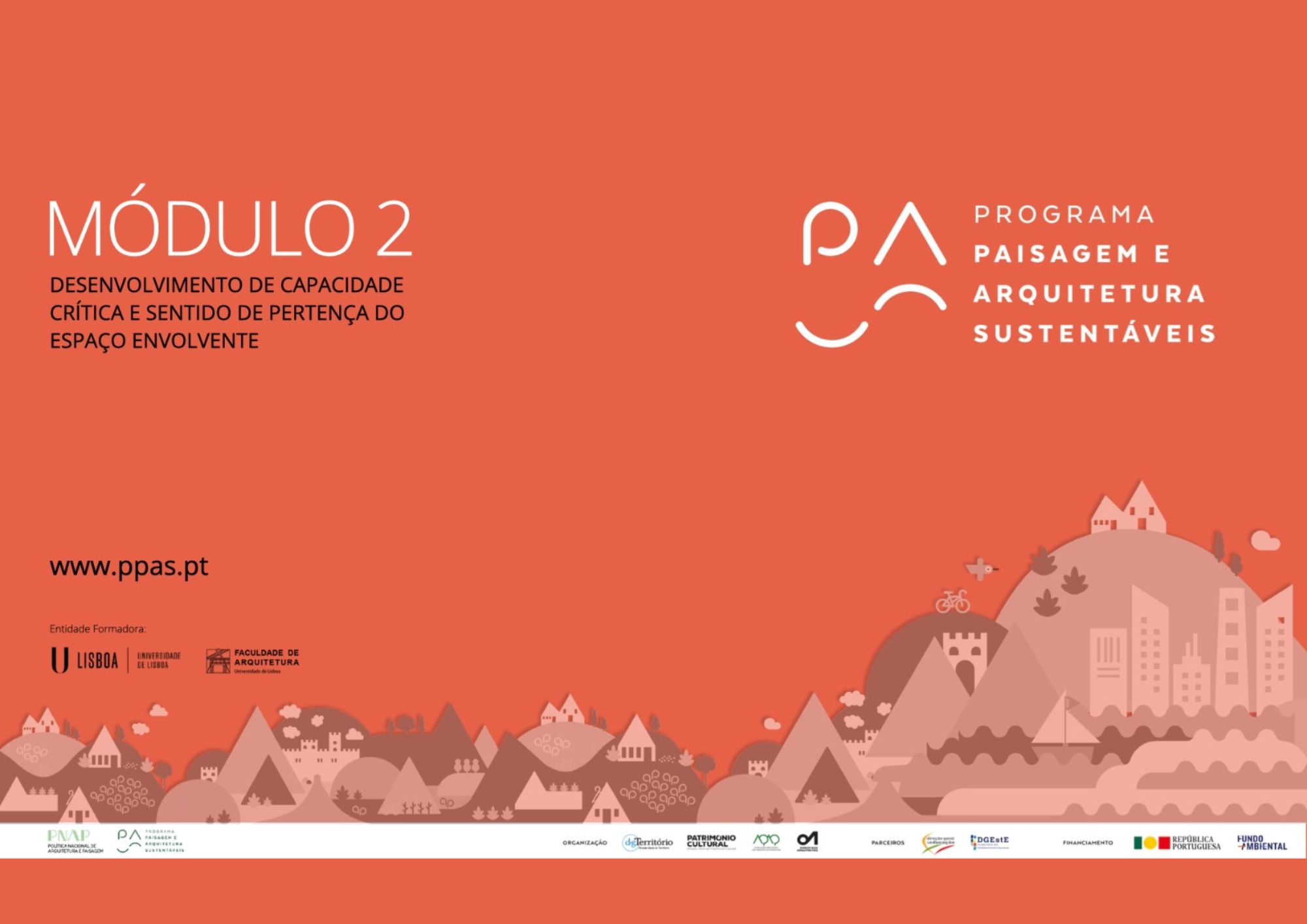 Ação de formação do PPAS - Programa Paisagem e Arquitetura Sustentáveis aconteceu na FA.ULisboa, no passado dia 6 de janeiro