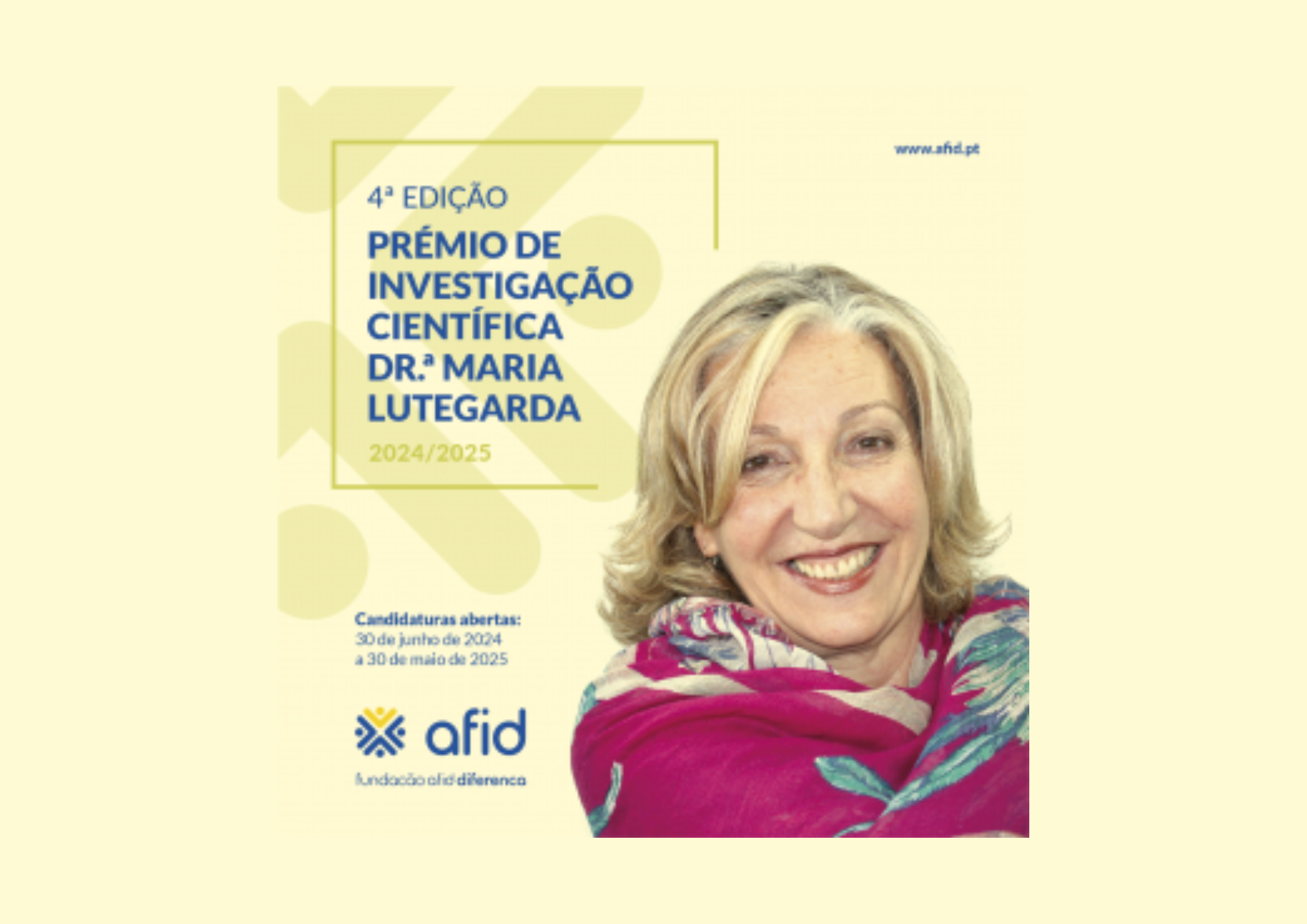 Call: Prémio de Investigação Cientifica e de Reabilitação Dra. Maria Lutegarda