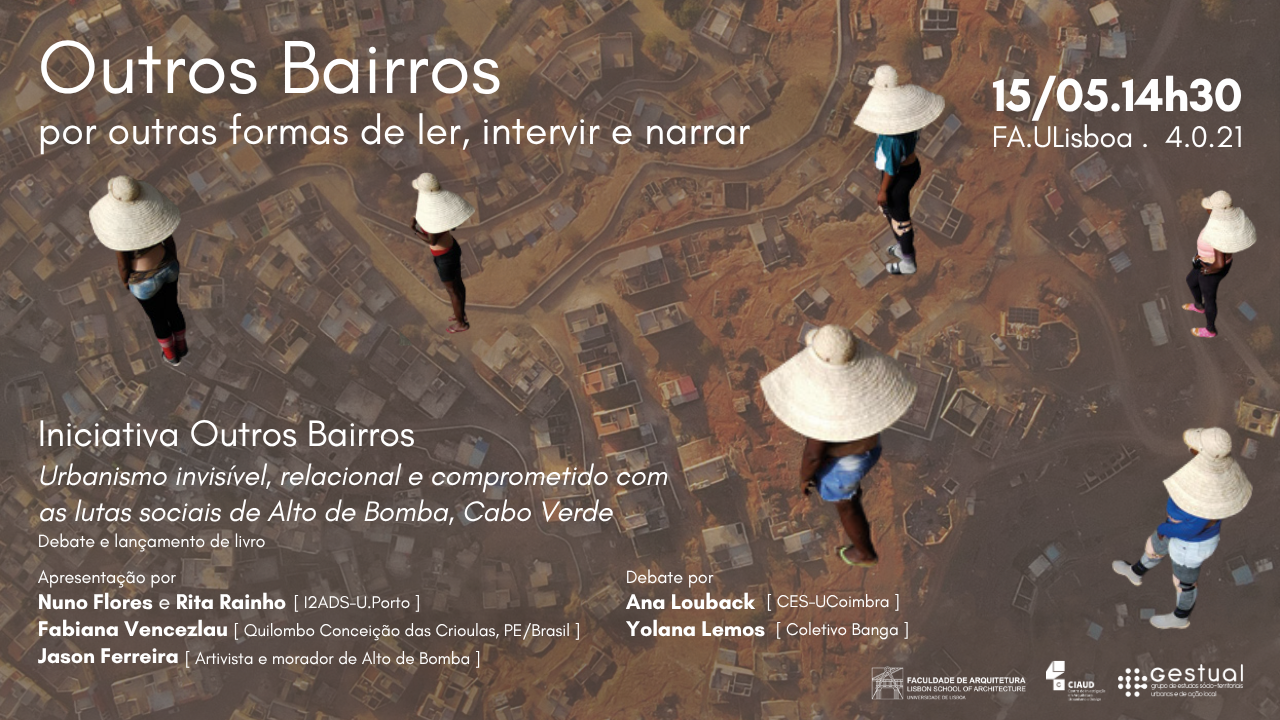 Gestual organiza debate sobre Outros Bairros - Por formas de ler, intervir e narrar