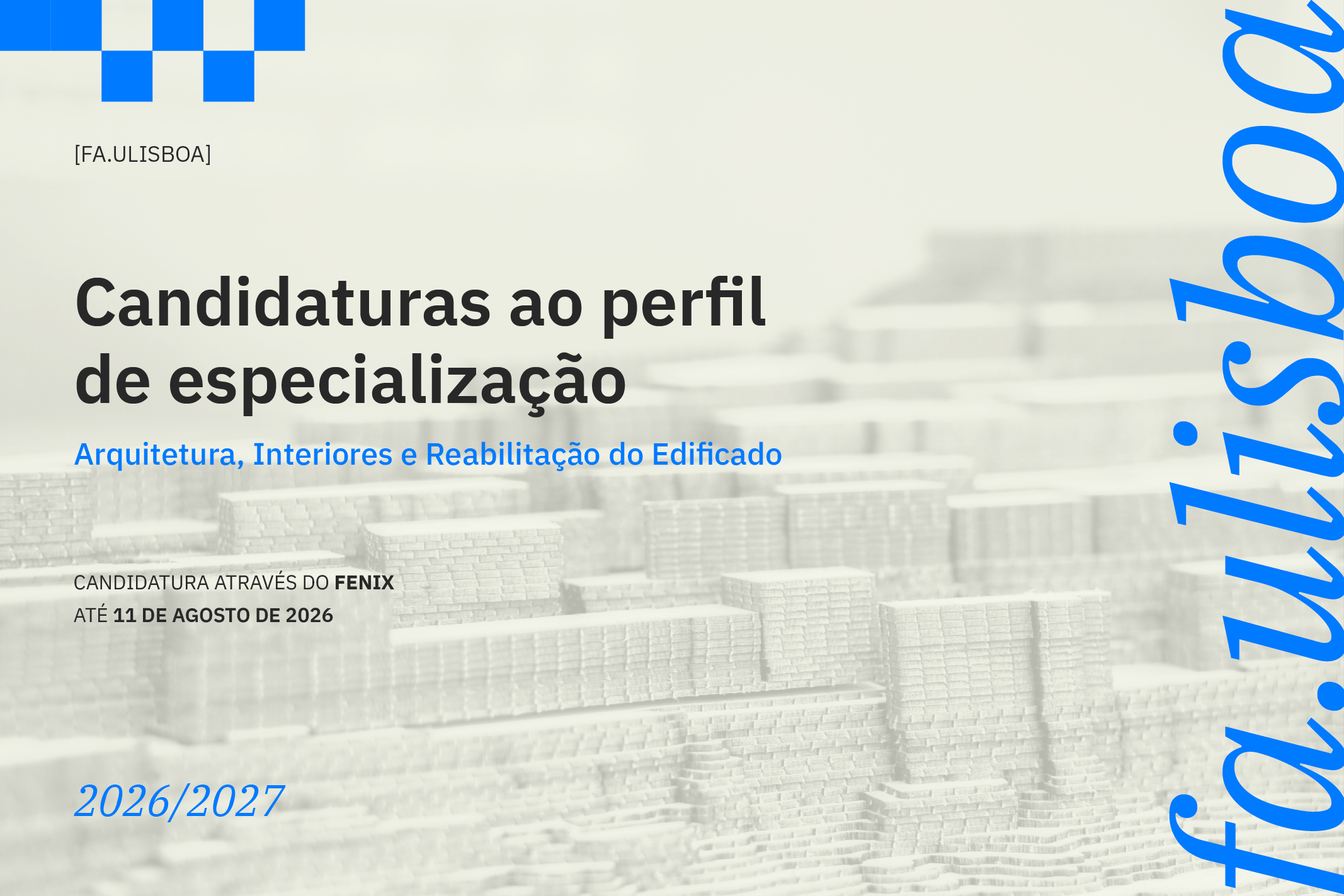 Candidatura de acesso ao perfil de especialização em 