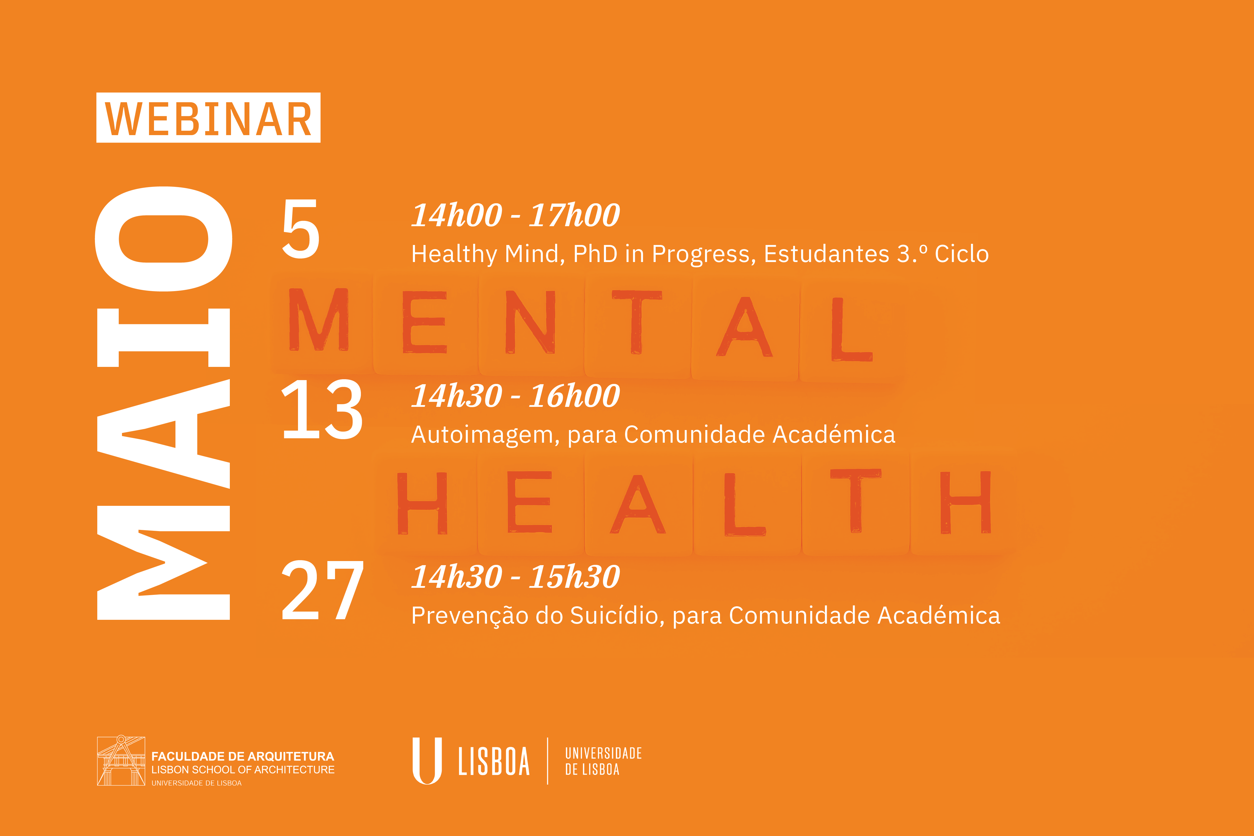 Promoção da saúde mental na comunidade académica da FA.ULisboa