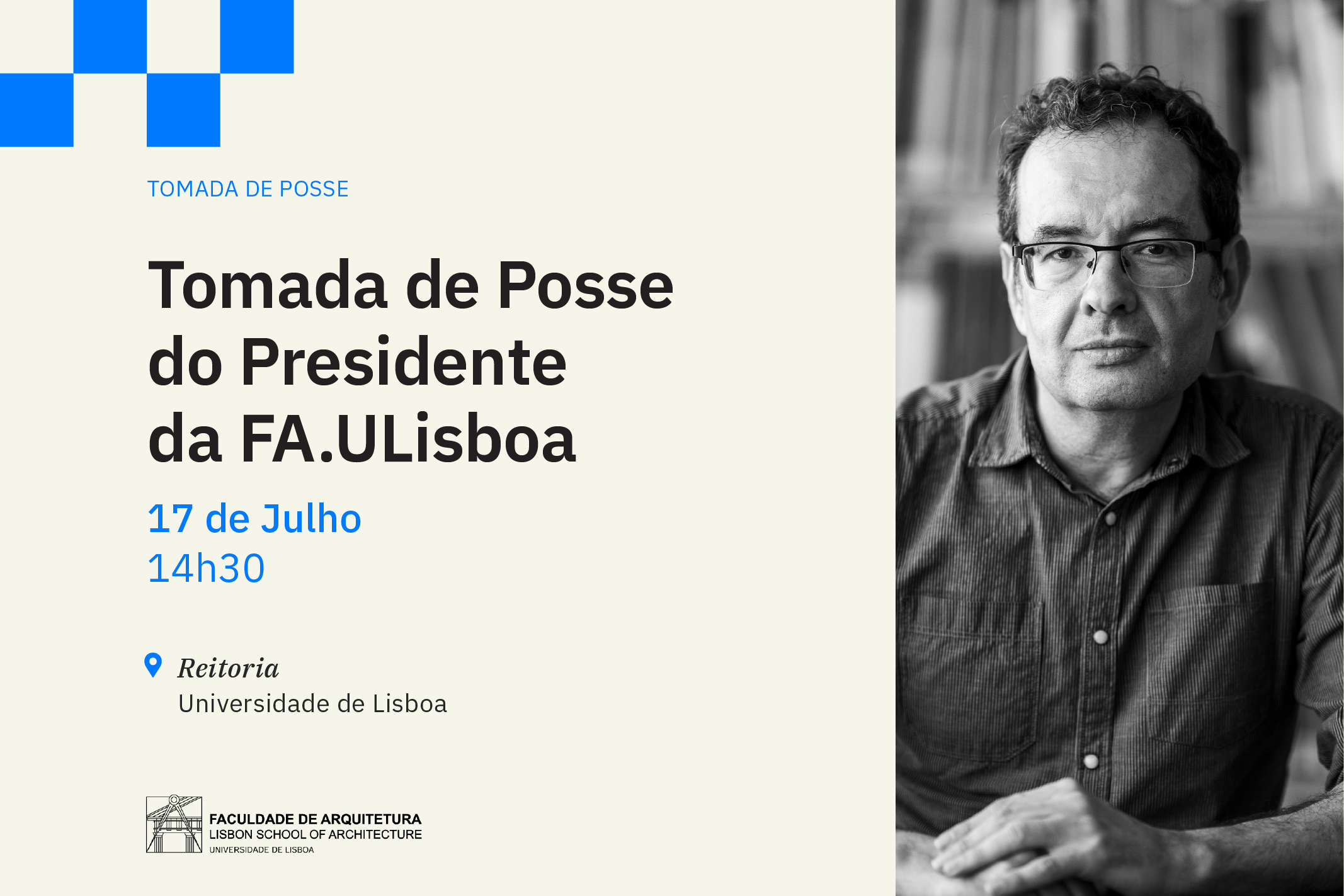 Tomada de Posse do Presidente da FA.ULisboa, Professor Doutor Jorge Firmino Nunes