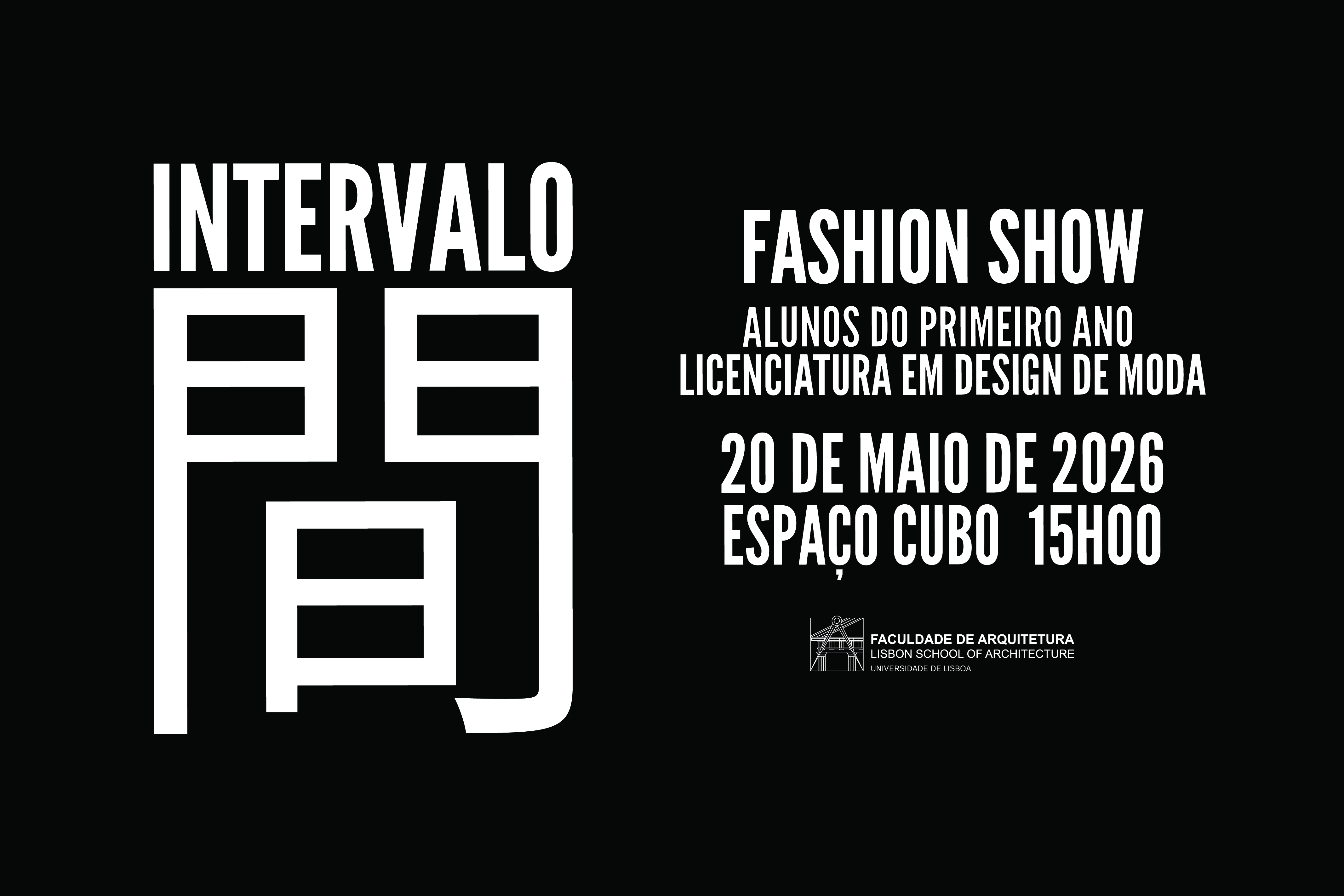 Exposição: Entre a Moda, a Arquitetura e o Vazio (Ma)
