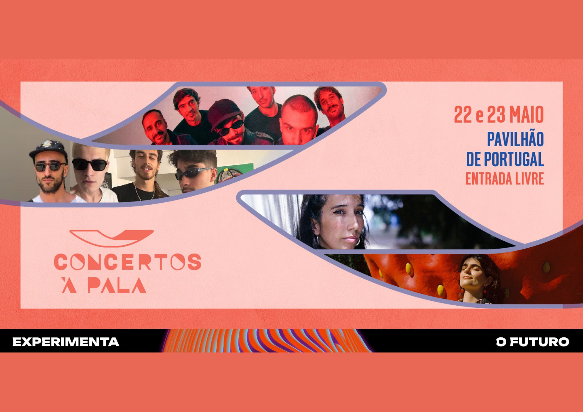 Concertos à Pala no Pavilhão de Portugal 