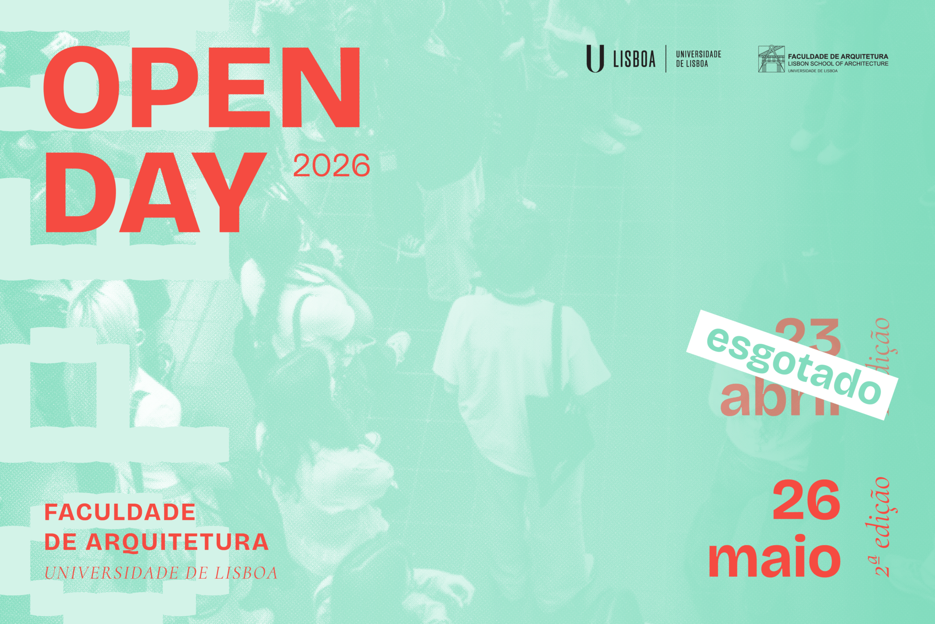 Garante já a tua vaga no Open Day 26 