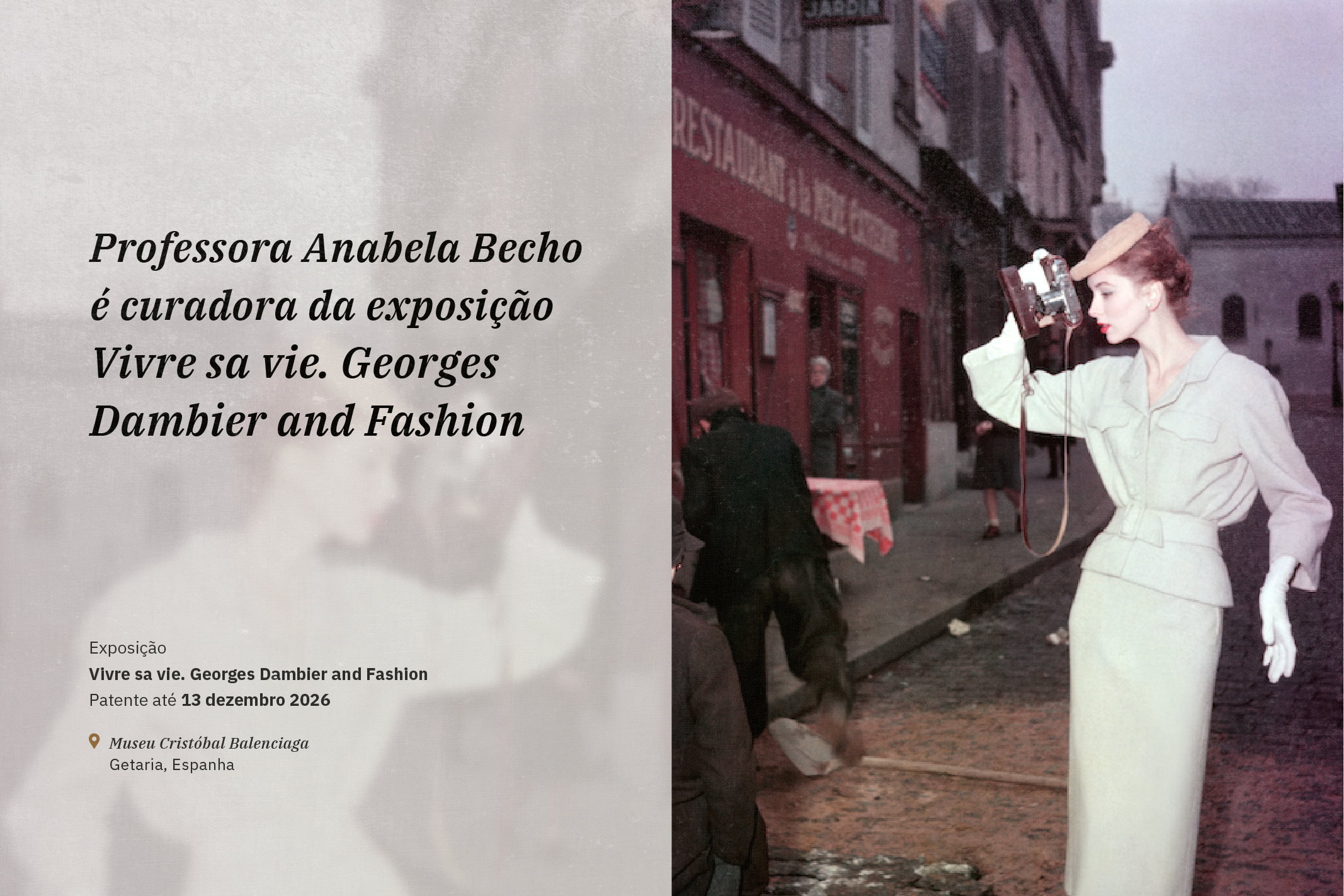 Professora Anabela Becho é curadora da exposição 