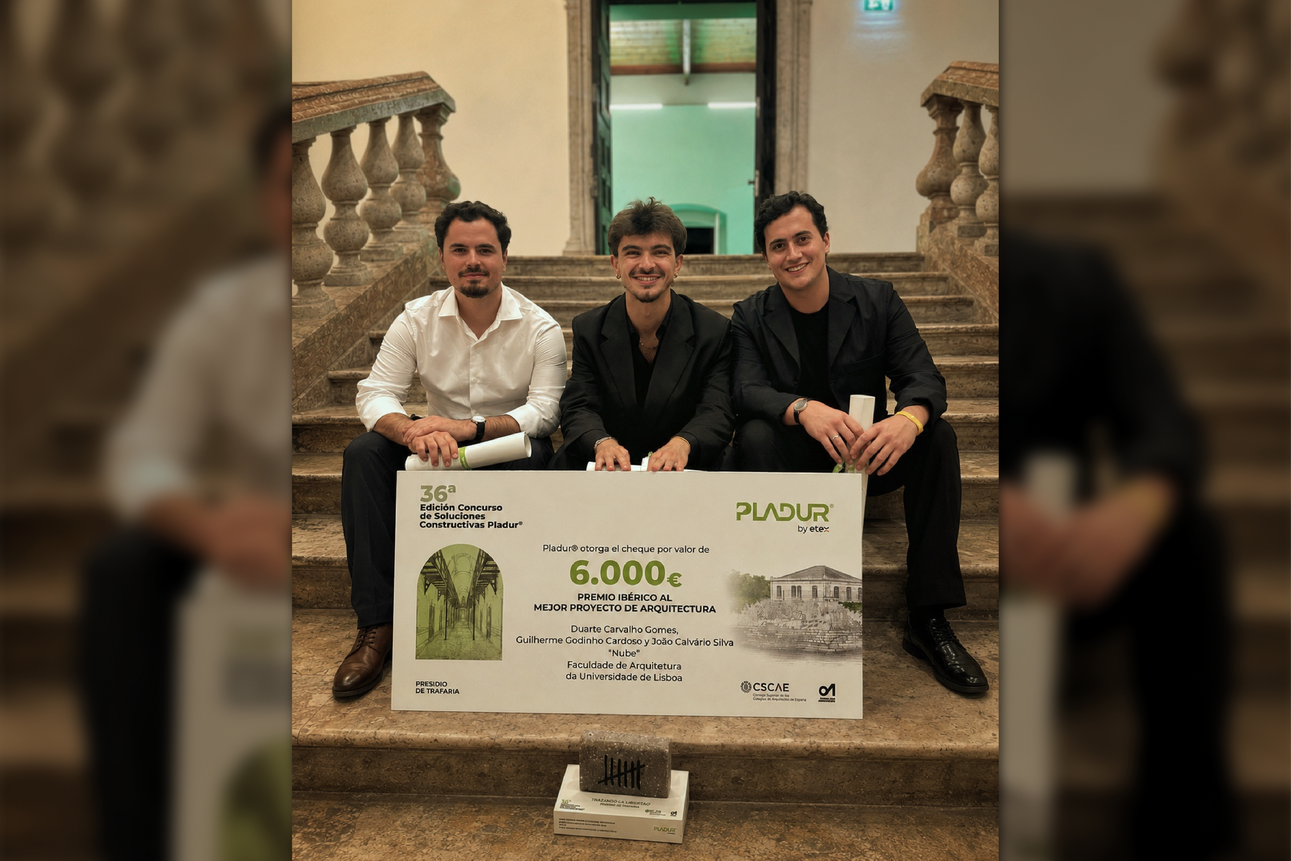 Alunos da FA.ULisboa conquistam Prémio Ibérico de Arquitetura e Menção Honrosa no Concurso Pladur