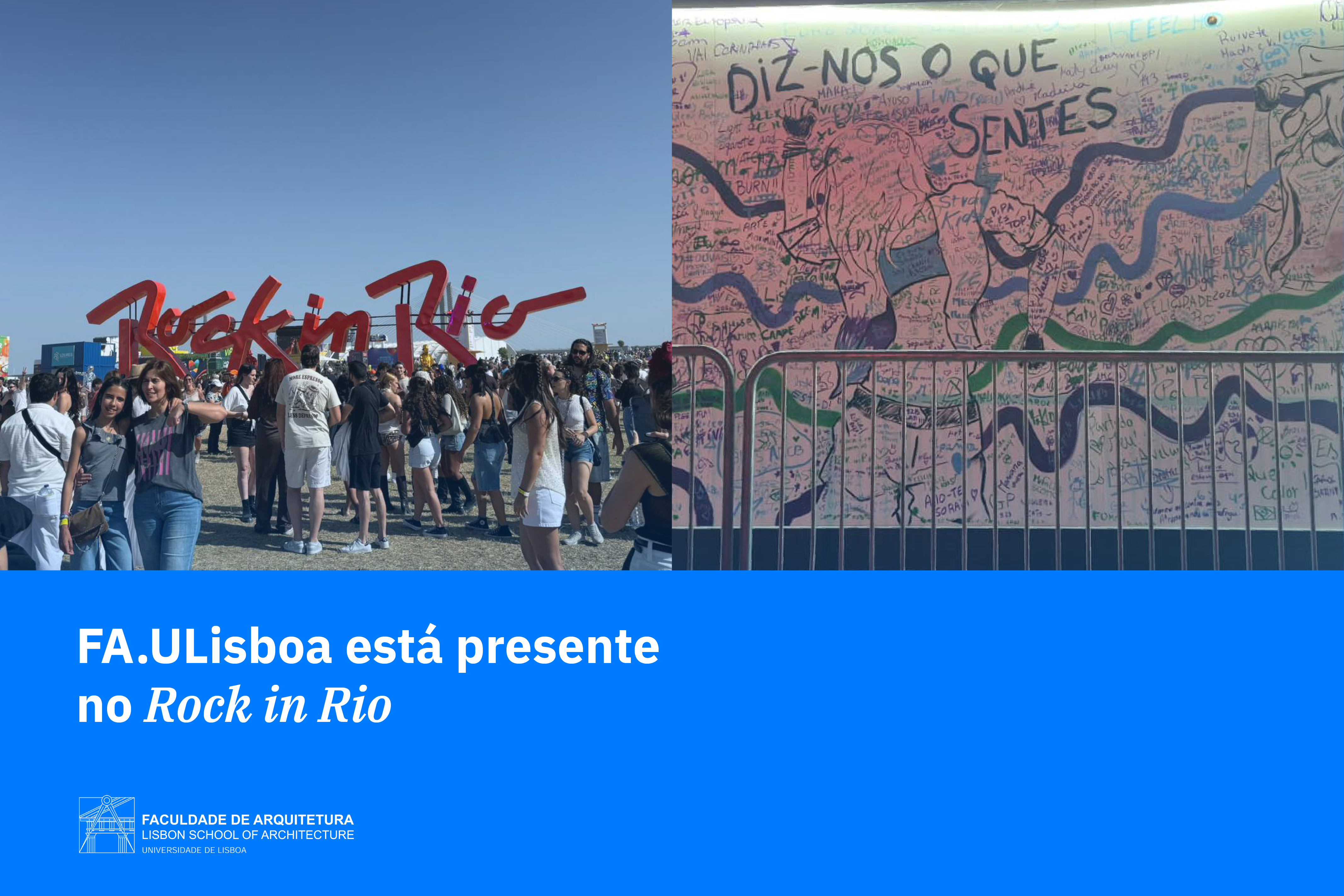 FA.ULisboa marca presença no Stand da ULisboa no Rock in Rio Lisboa 2026