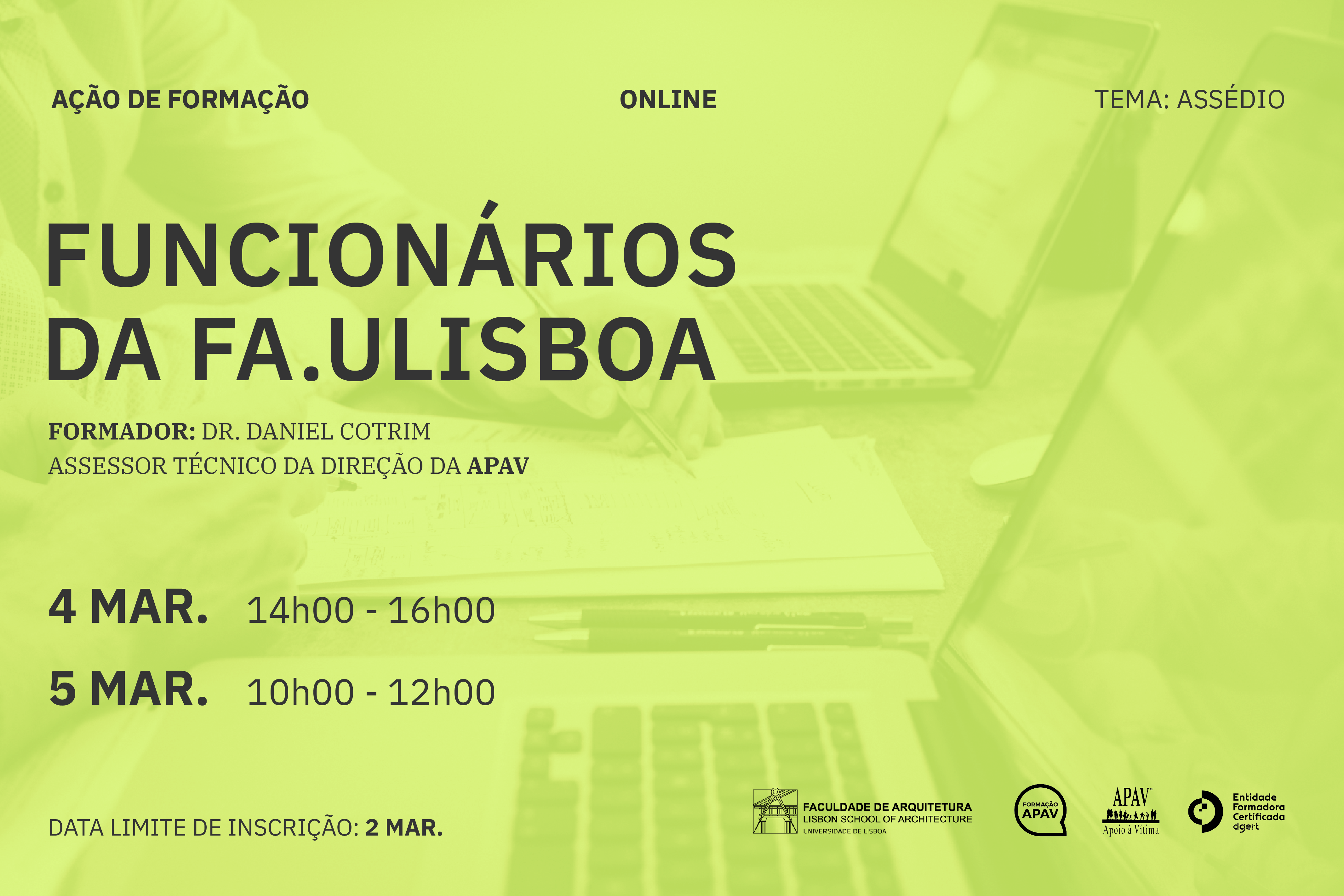 Ação de formação para Trabalhadores Não Docentes 