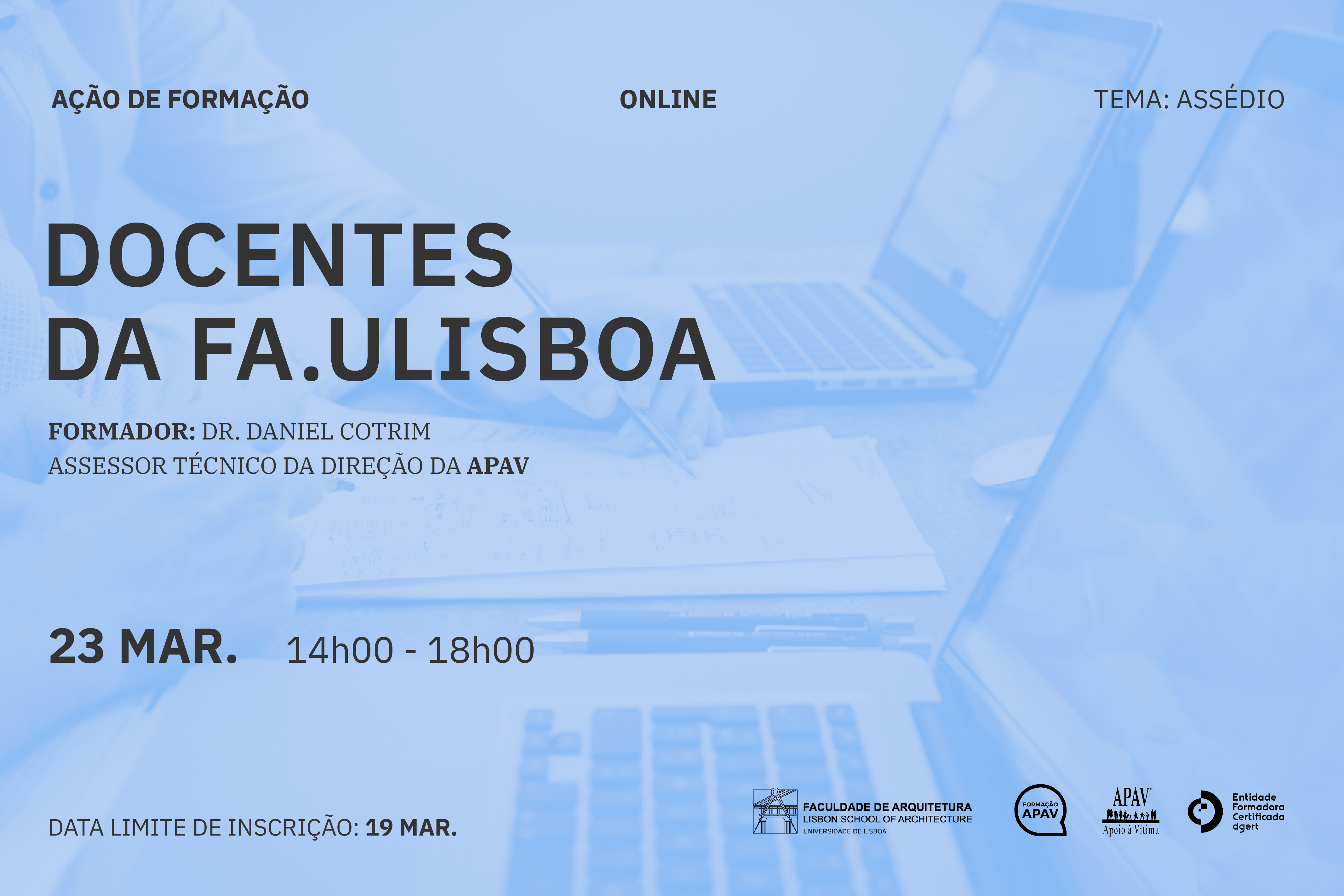 Ação de Formação para Docentes da FA.ULisboa