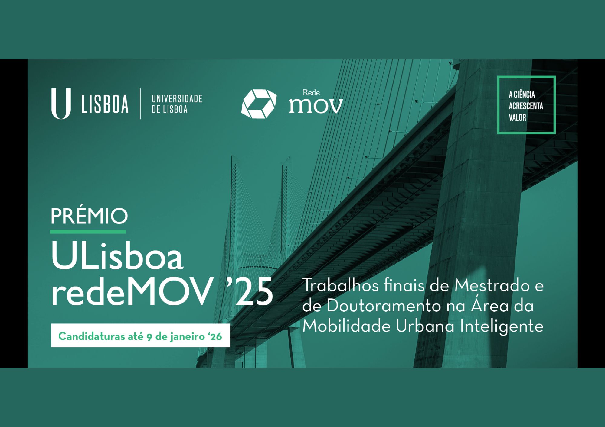  Prémio ULisboa-RedeMOV 2025