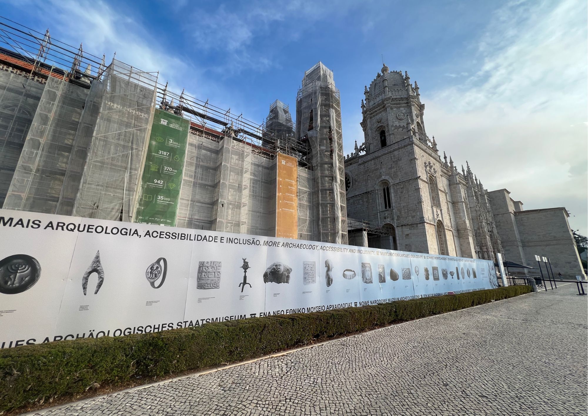 Alunos do MiARQ visitam Obras de Reabilitação no Mosteiro dos Jerónimos e Museu Nacional de Arqueologia