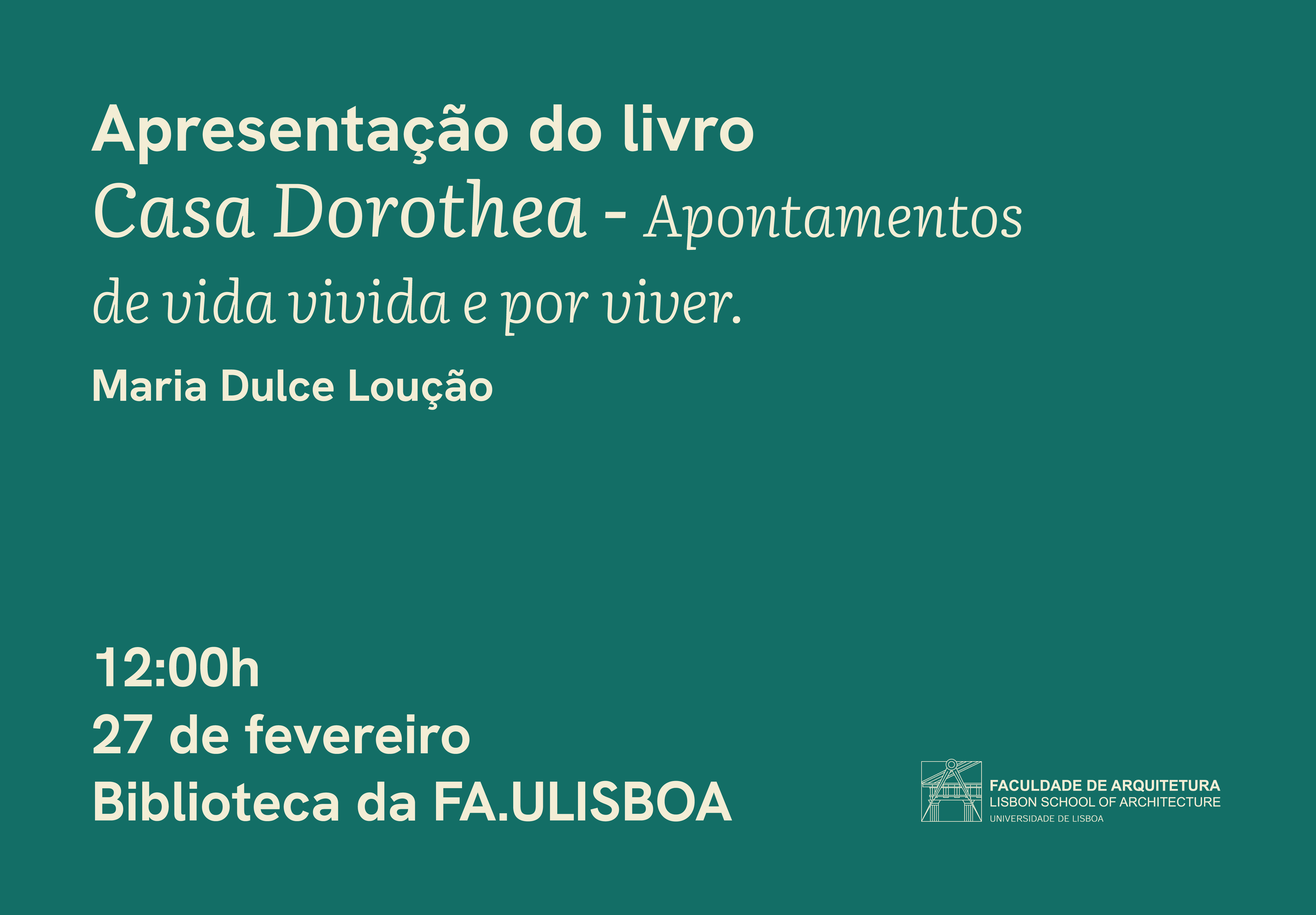 Apresentação do livro — 