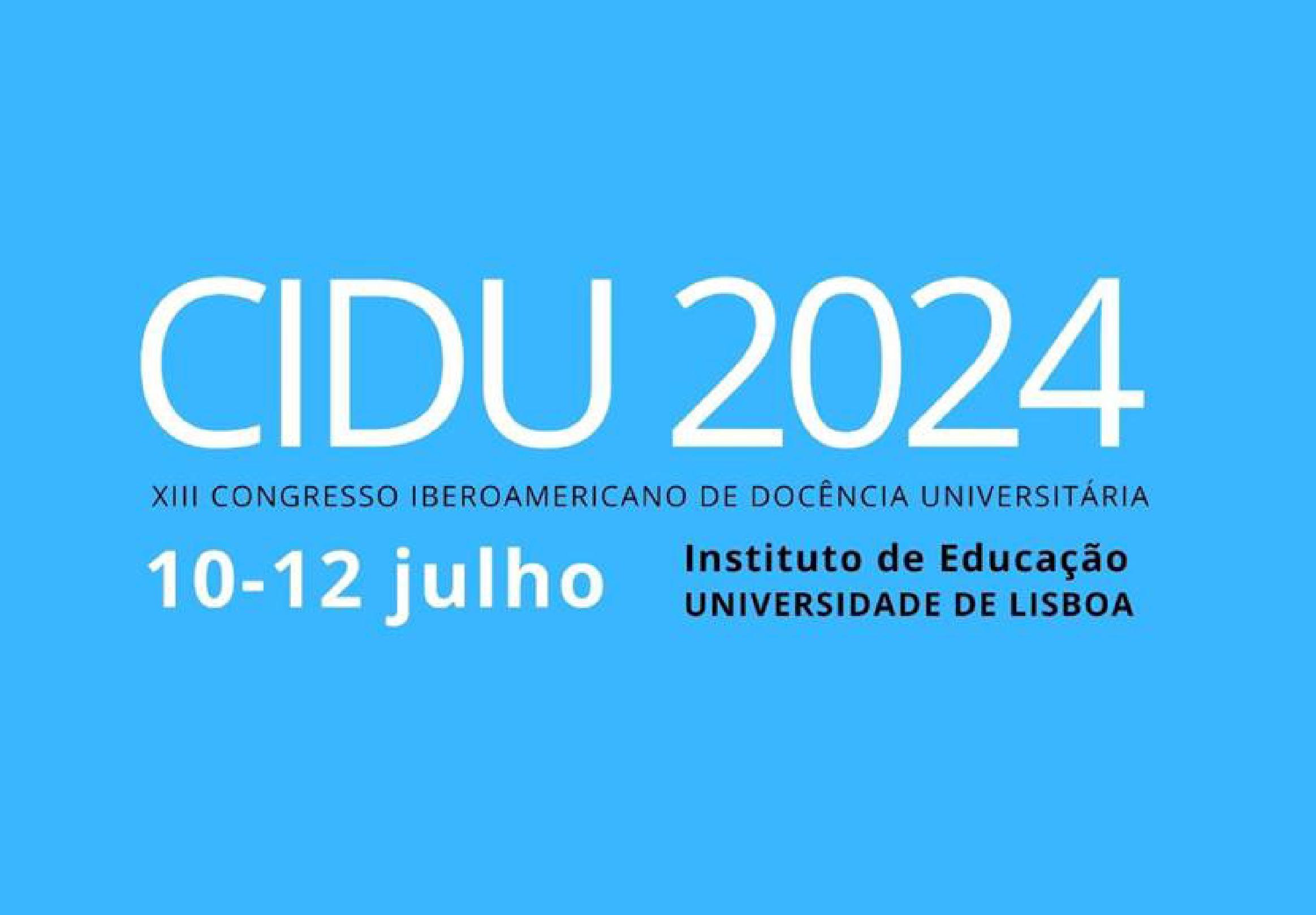  XIII Congresso Iberoamericano de Docência Universitária