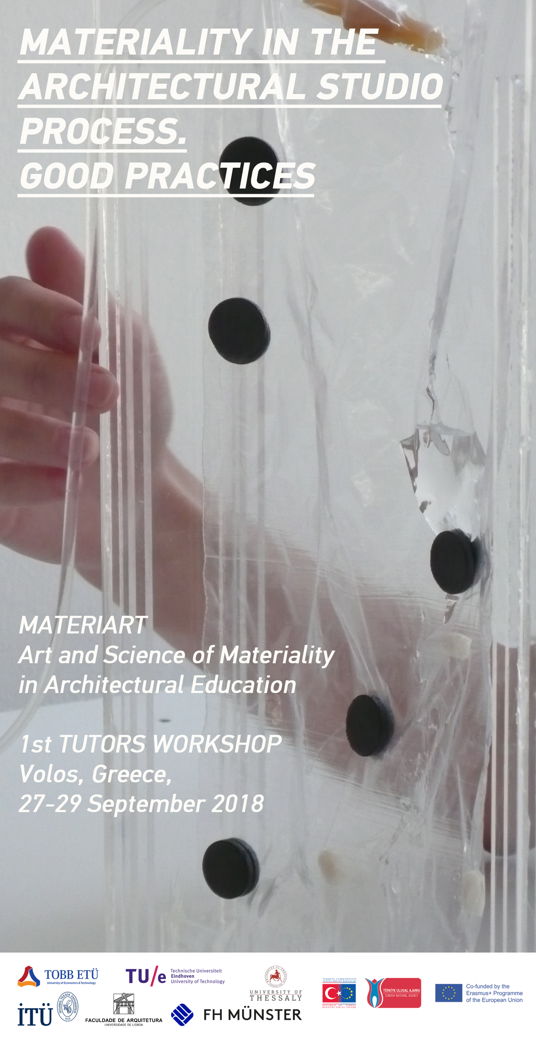 MATERIART 1st Tutors Workshop Volos September 2018 Poster
