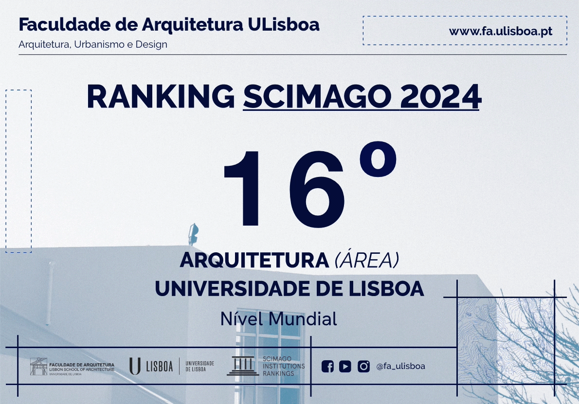 Arquitetura da ULisboa volta a liderar no Ranking SCIMAGO 2024