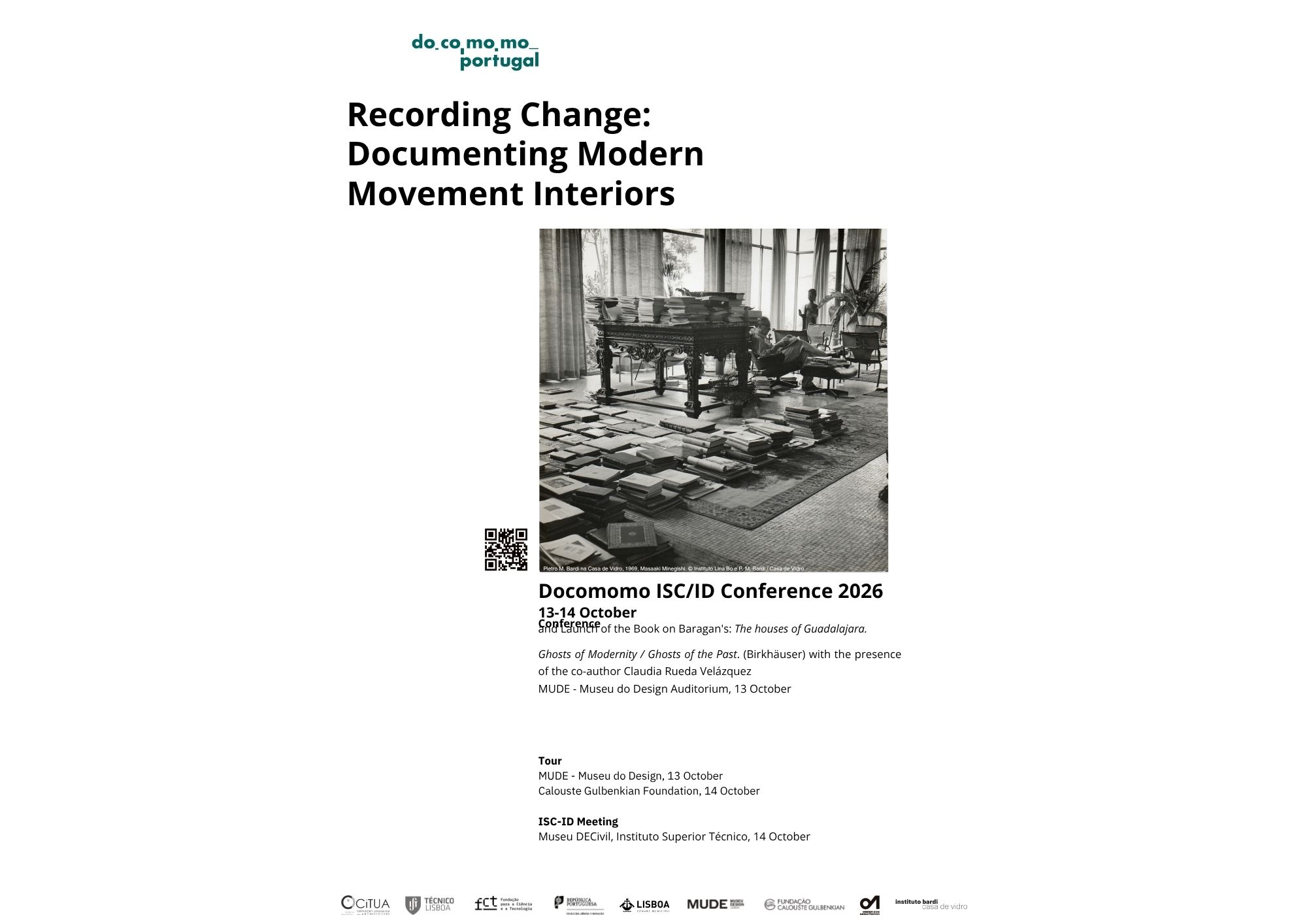 2ª Conferência do Docomomo International Specialist Committee on Interior Design (ISC/ID)