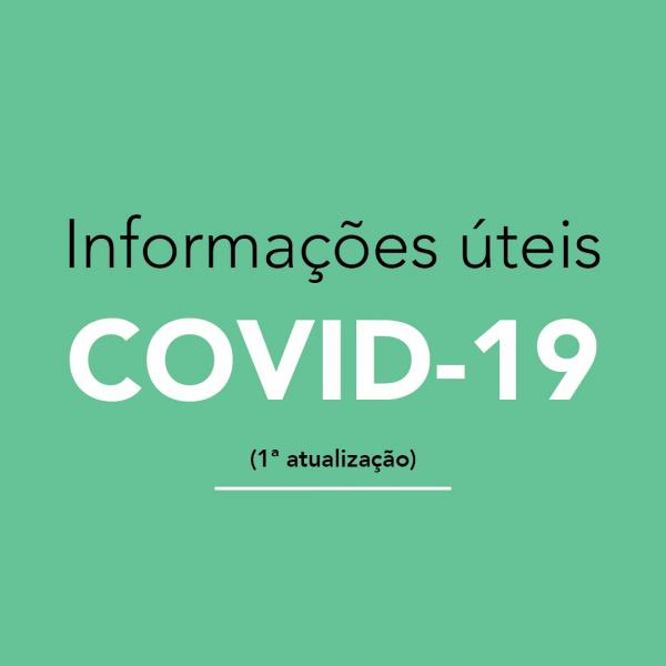 1º Atualização COVID19 - Comunicado a toda a comunidade da FA_ULisboa