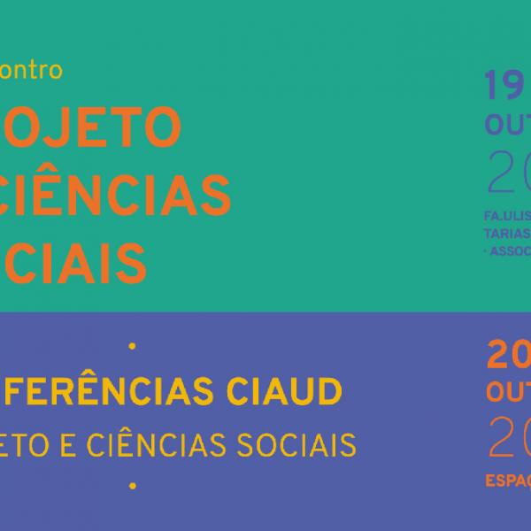 1º Encontro de Projeto e Ciências Sociais - design e arquitetura . ambiente . cultura . sociedade 