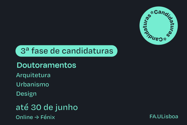 A 3ª fase de candidaturas aos cursos de doutoramento para o ano letivo 2025/26 decorre até 30 de junho