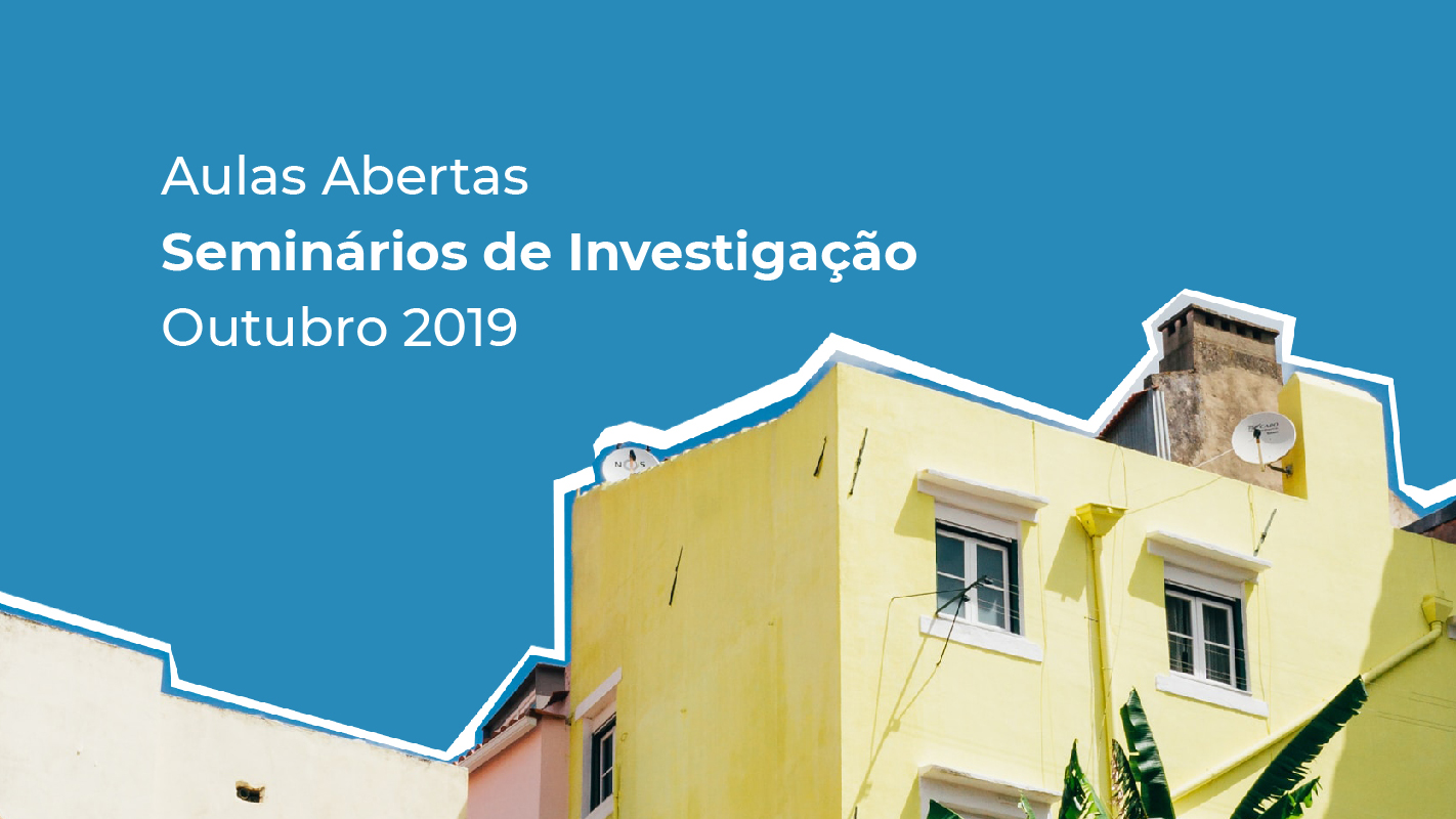 Professora Manuela Mendes organiza aulas abertas no ãmbito da UC Seminários de Investigação