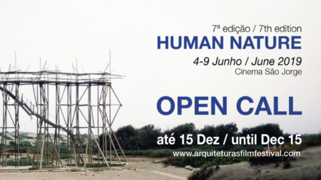 Open Call Arquiteturas Film Festival 2019