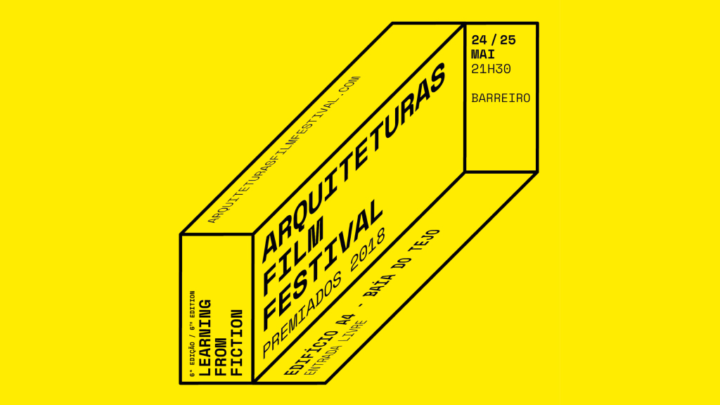 Estação Sul e Sueste e a Câmara Municipal do Barreiro organizam ciclo Arquitecturas Film Festival - Vencedores 2018