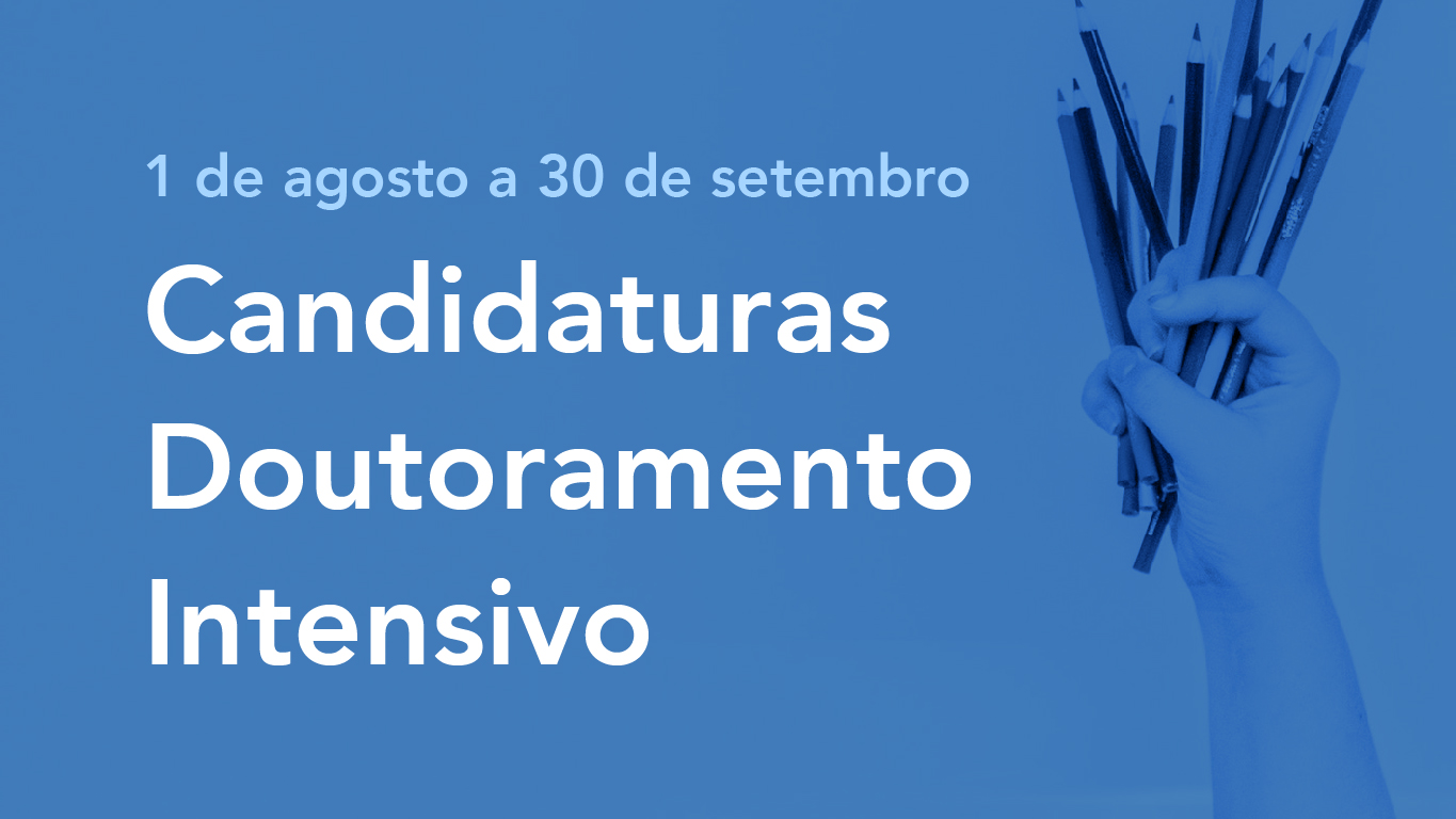 Candidaturas Doutoramento Intensivo