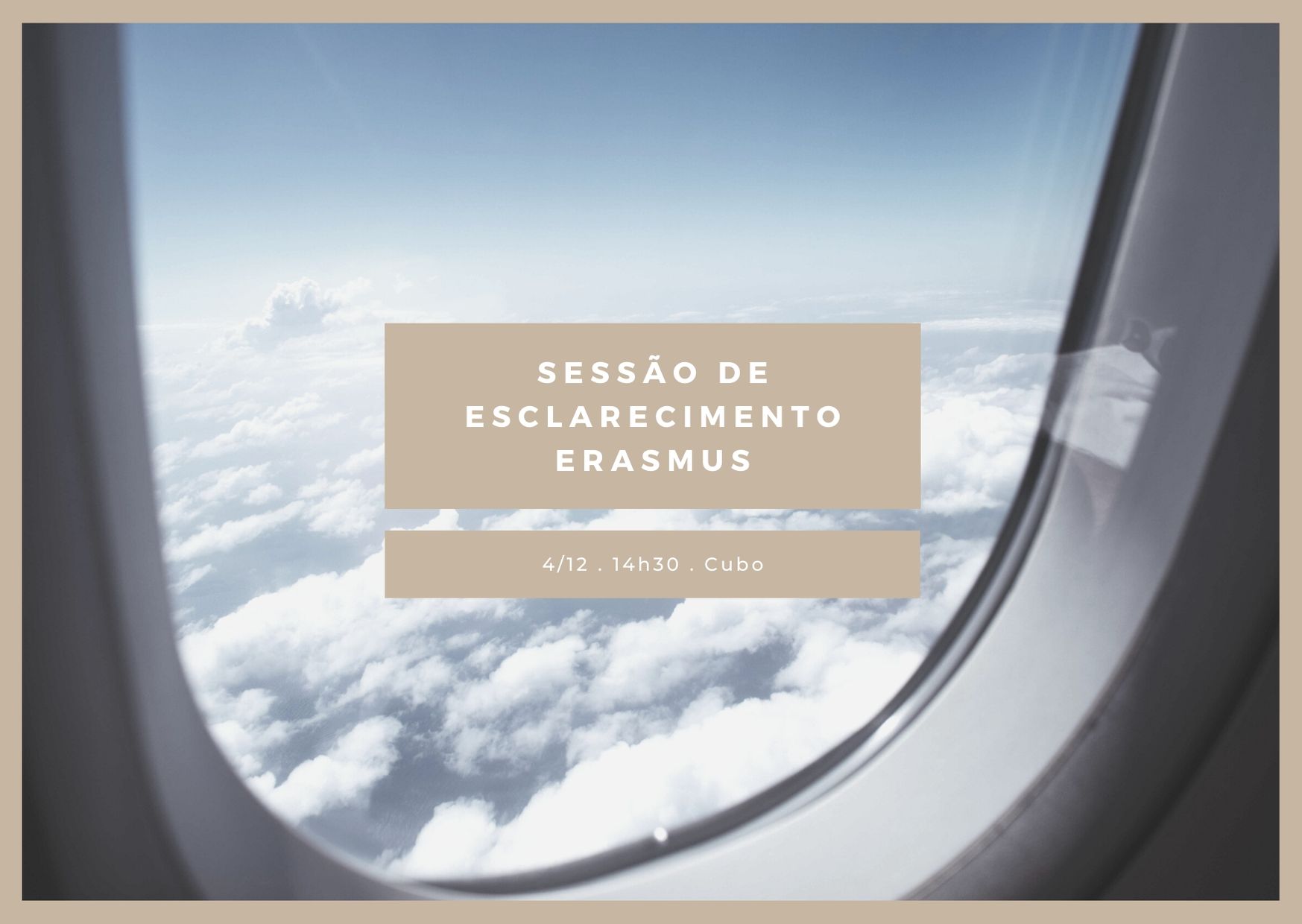 Gabinete de Mobilidades organiza Sessão de Esclarecimento Erasmus