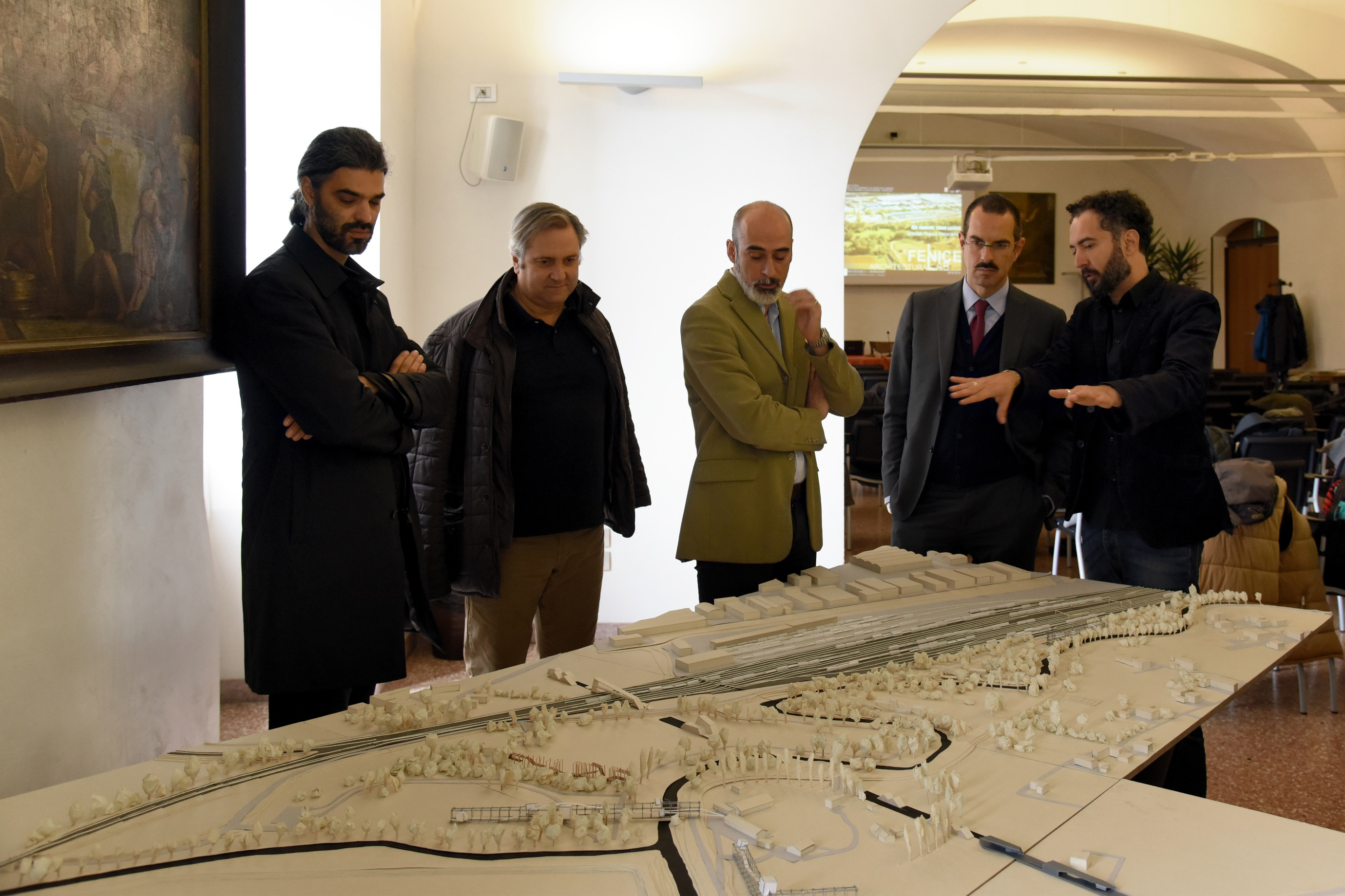 Professores Carlos Dias Coelho, presidente da FA, e Sérgio Fernandes, visitam Universidade de Pádua