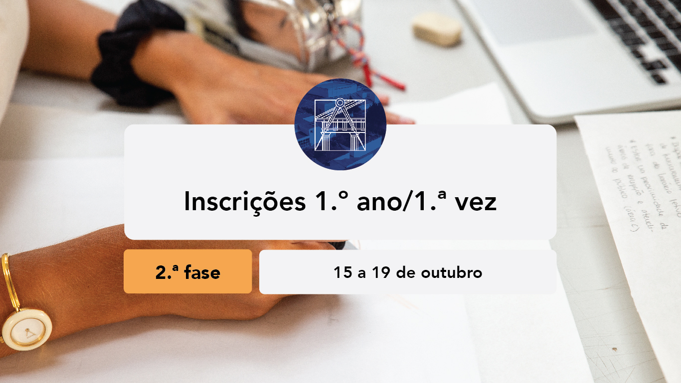 Matrículas/inscrições para os alunos colocados na 2.ª fase pelo Concurso Nacional de Acesso ao Ensino Superior – 2020/21