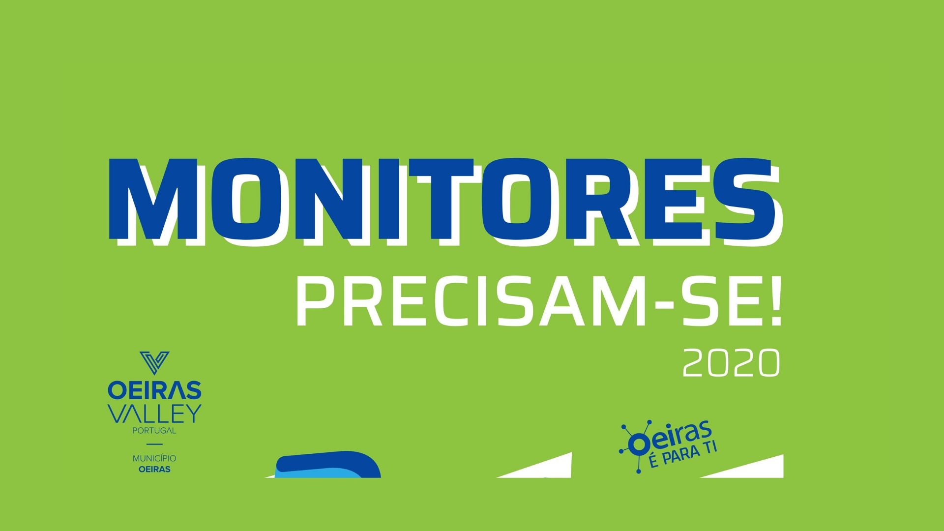 A Câmara Municipal de Oeiras está a recrutar Monitores para atividades entre Junho e Setembro
