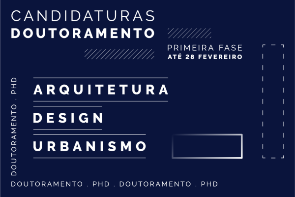 A 1ª fase de candidaturas aos cursos de doutoramento para o ano letivo 2023/24 decorre até 28 de fevereiro