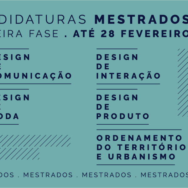 A 1ª fase de candidaturas aos cursos de mestrado não integrado para o ano letivo 2023/24 decorre até 28 de fevereiro