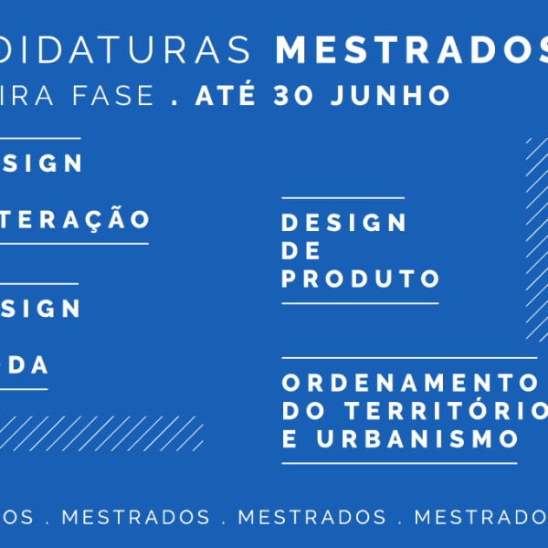 A 3ª fase de candidaturas aos cursos de mestrado não integrado para o ano letivo 2024/25 decorre até 30 de junho