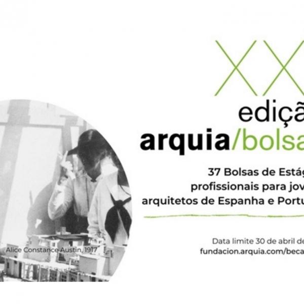 Aberto concurso para atribuição de 37 bolsas de estudo para estudantes de Arquitetura e jovens arquitetos de Portugal e Espanha até 30 de abril