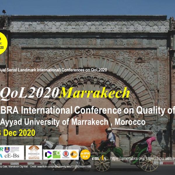 Call for Abstract para o 5th AQoL2020 - ABRA International Conference on Quality of Life, até 5 de agosto