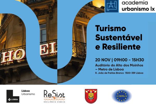 Academia Urbanismo LX: “Turismo sustentável e resiliente”