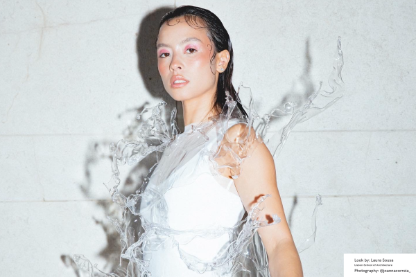 Aluna de Design de Moda veste Bia Wong e Filipa Torrinha na GQ Portugal